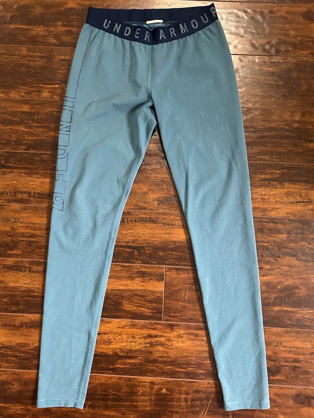 Under Armour Slate Blue Performance Tights